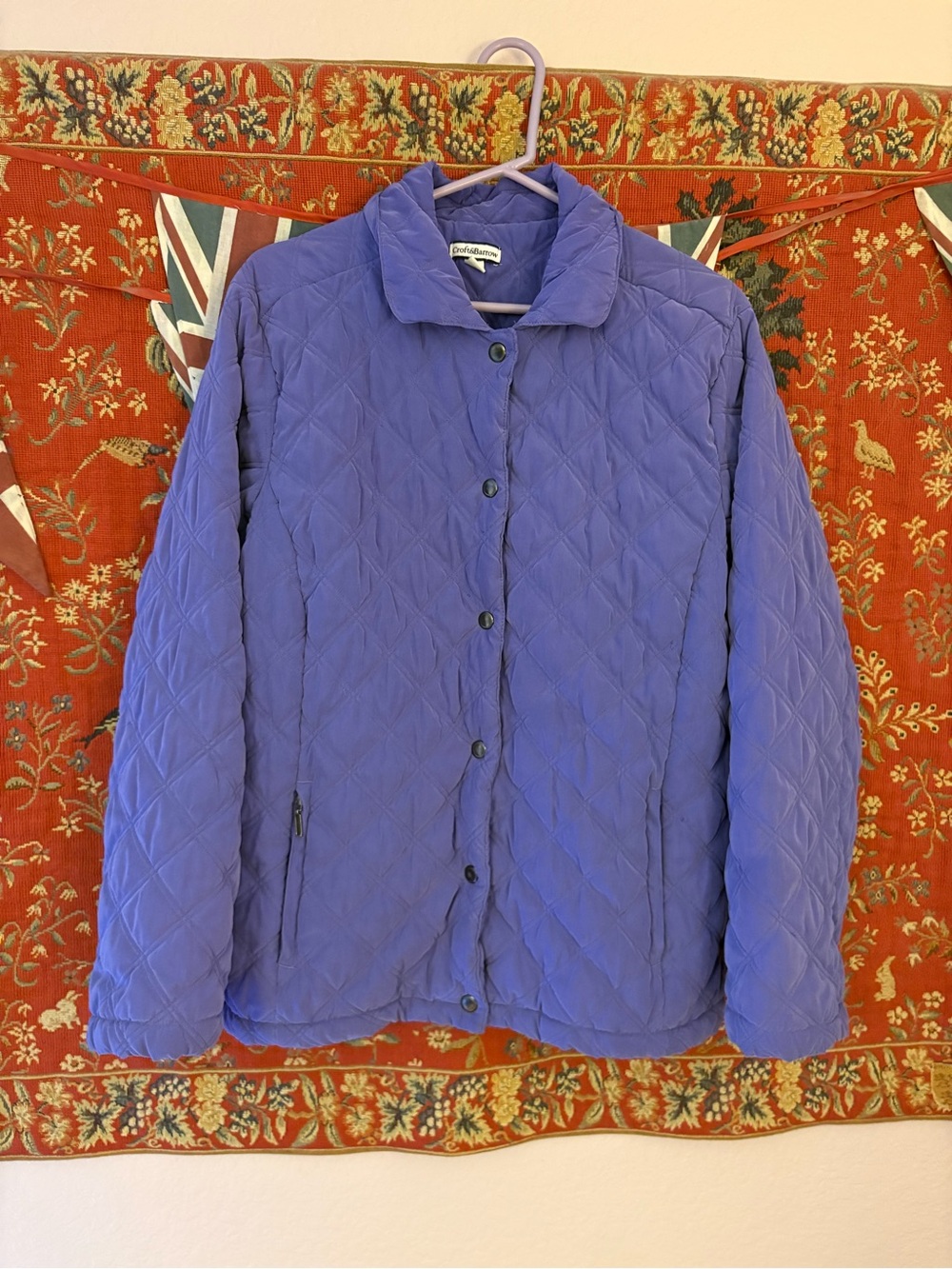 croft & barrow Quilted Jacket in Periwinkle
